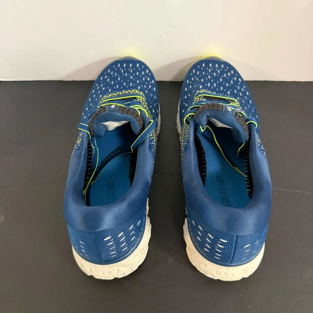 Brooks Glycerin 16 Mens Running Shoes Blue Silver Nightlife Size 11.5